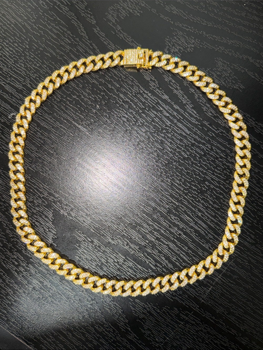 Gold Cuban Link Chain Necklace - Men Accessories